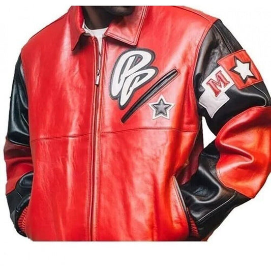 Stylish Red and Black Pelle Pelle Soda Club Jacket - A Must-Have Choice