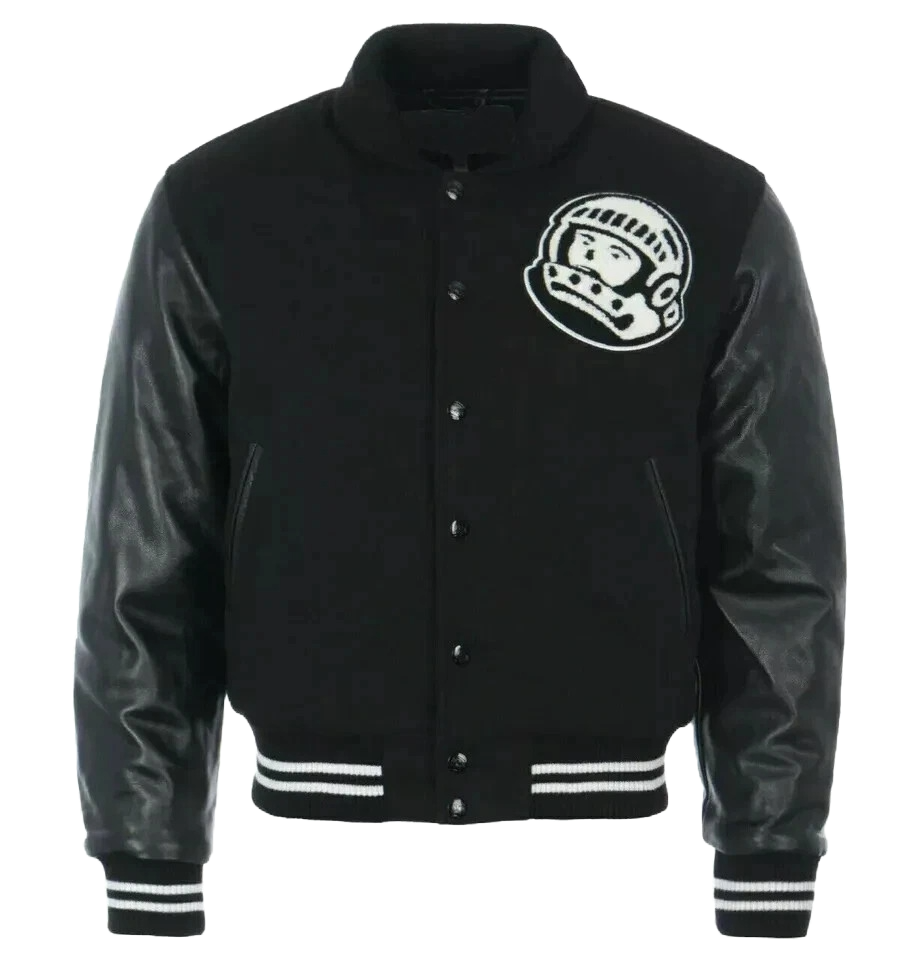 Billionaire Boys Club Varsity Jacket – Wool Letterman Jacket with Leather Sleeves | Streetwear Bomber for Men