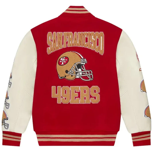 San Francisco 49ers Varsity Jacket – NFL Letterman Bomber for Men & Women | Official Team Apparel