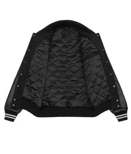Billionaire Boys Club Varsity Jacket – Wool Letterman Jacket with Leather Sleeves | Streetwear Bomber for Men
