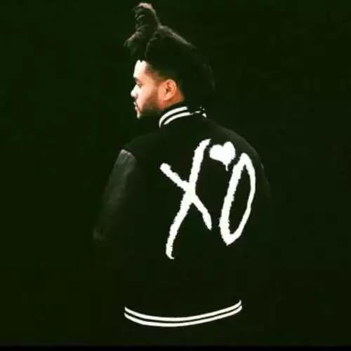 Men’s XO-Inspired Black Wool Varsity Bomber Jacket with Leather Sleeves | Weekend Letterman Streetwear Coat