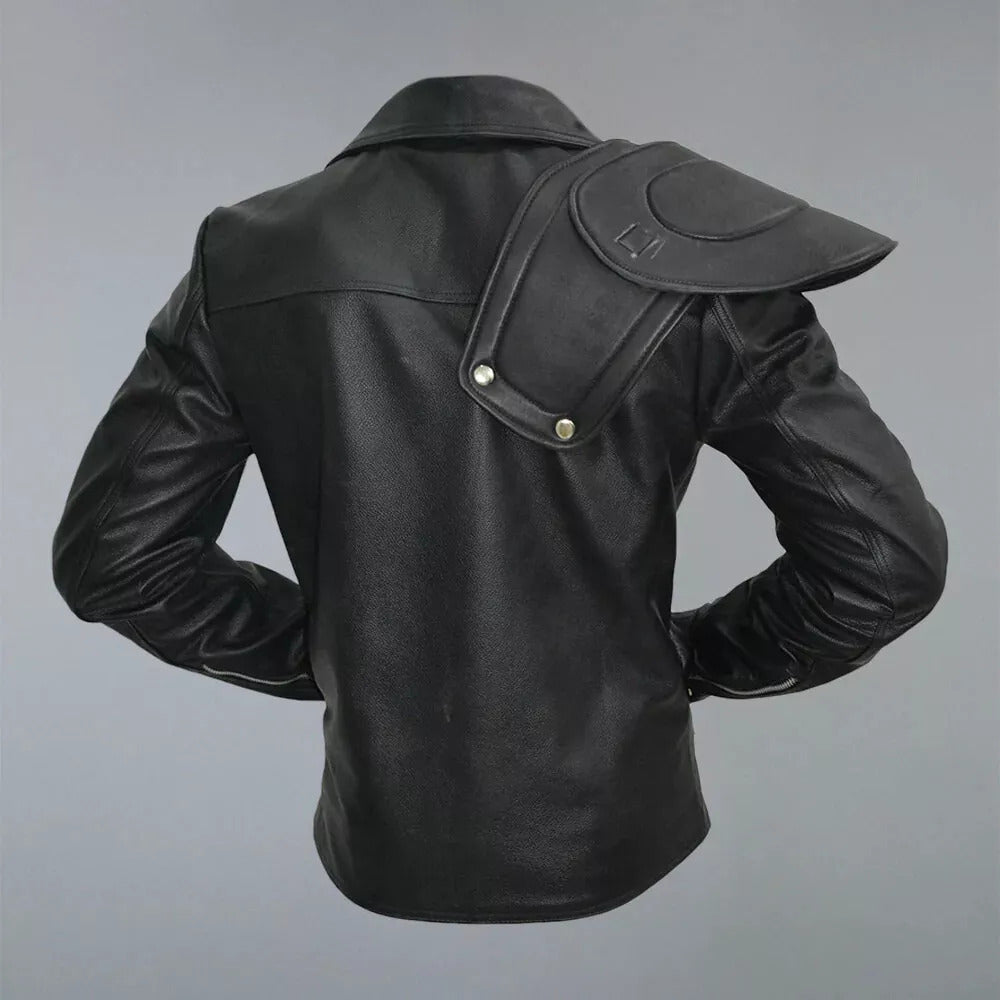 Mad Max 2 Road Warrior Leather Jacket – Full Sleeve Biker Costume for Men | Post-Apocalyptic Cosplay Outerwear