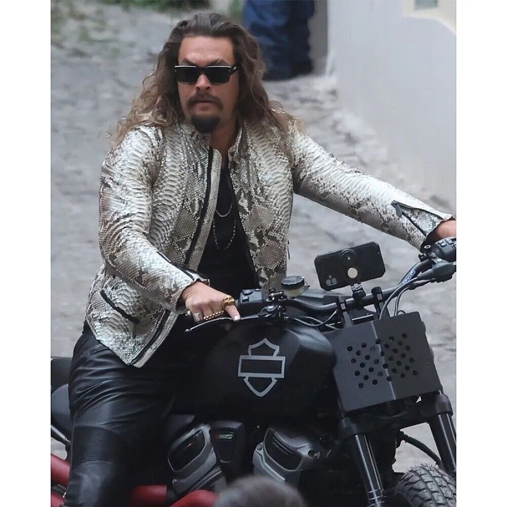 Jason Momoa's 2023 Dante Biker Jacket - Speed Up Your Halloween Vibes - Button Stitched