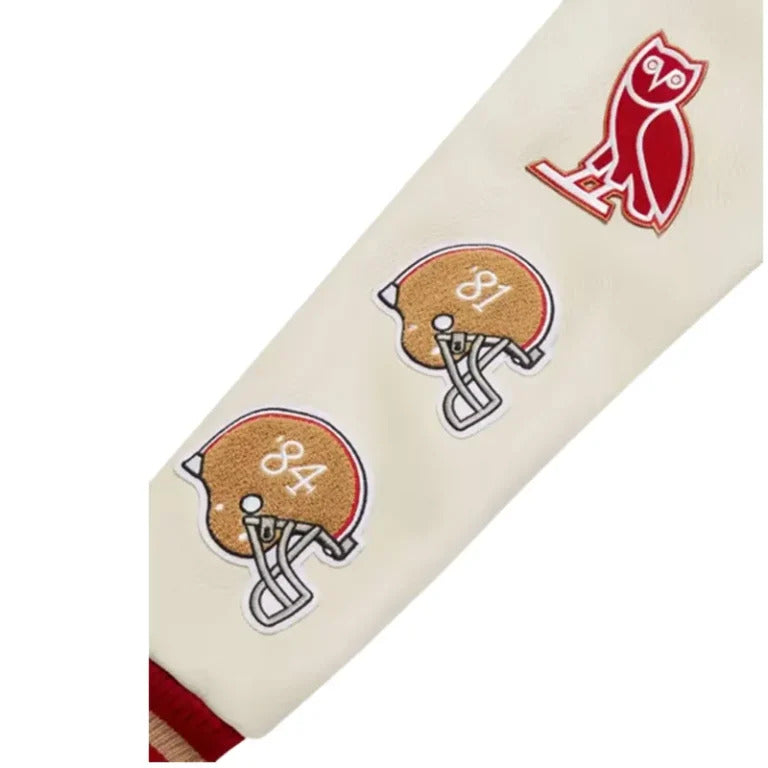 San Francisco 49ers Varsity Jacket – NFL Letterman Bomber for Men & Women | Official Team Apparel