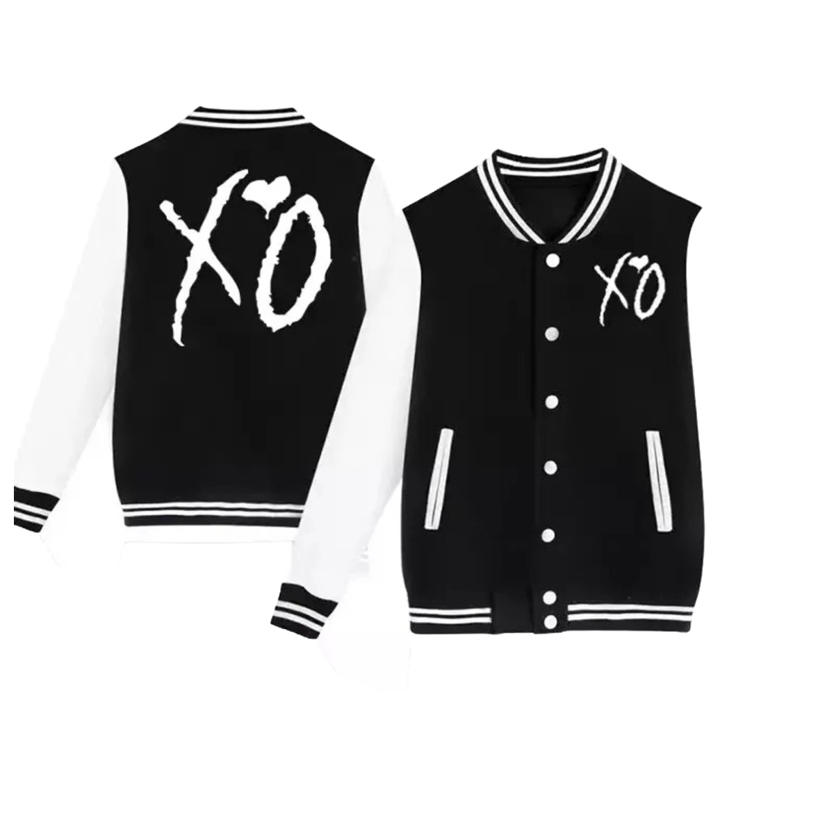 XO Weeknd Hoodie Jacket – Unisex Long Sleeve Streetwear Sweatshirt | Music-Inspired Pullover for Men & Women | Casual Hip Hop Urban Hoodie