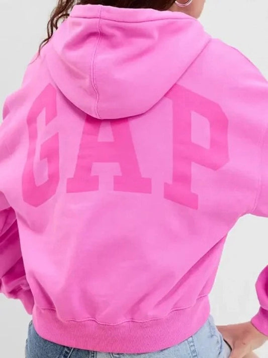 Vintage GAP Logo Hoodie – Soft Fleece Pullover Sweatshirt | Multiple Color Options Available