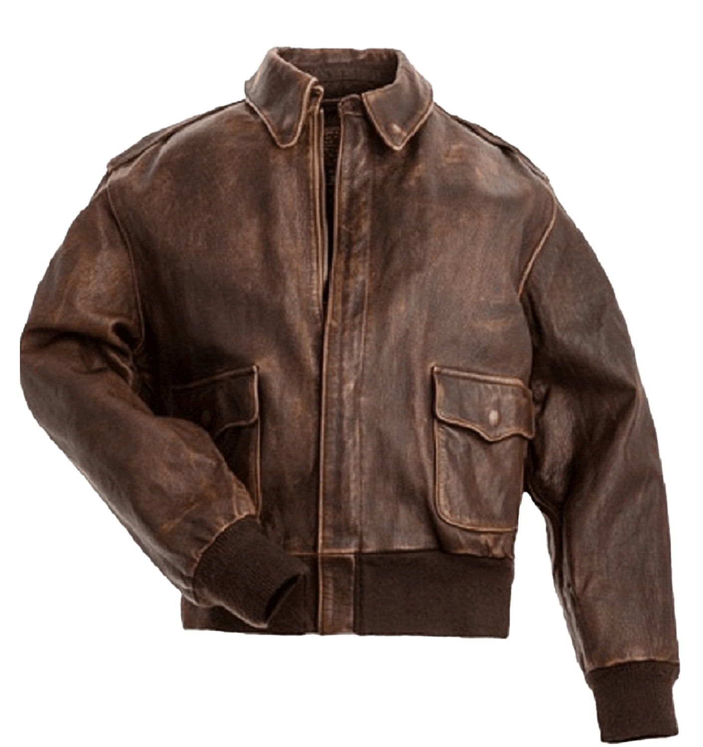 A-2 FLIGHT AVIATOR BOMBER LEATHER JACKET
