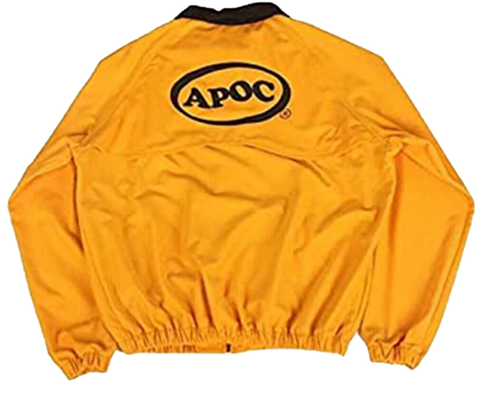 Yellow Bomber Unisex Jungkookk Euphoria Apoc Jacket With T-Shirt - Button Stitched