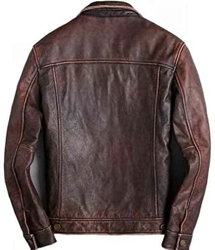 Exquisite Collection of Iconic Cowboy Jackets: Empowered by Famous TV Series, Crafted in Premium Leather, and Available in 7 Stunning Colors - Button Stitched