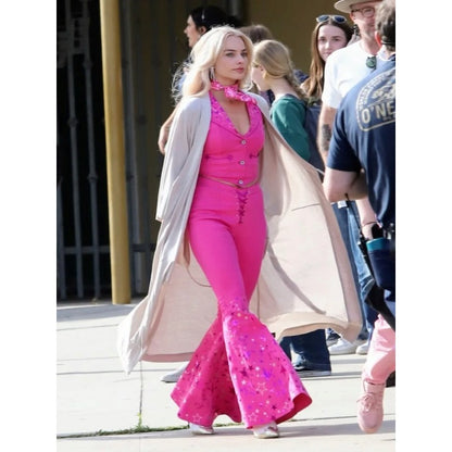 Barbie Pink Cotton Vest Worn by Margot Robbie
