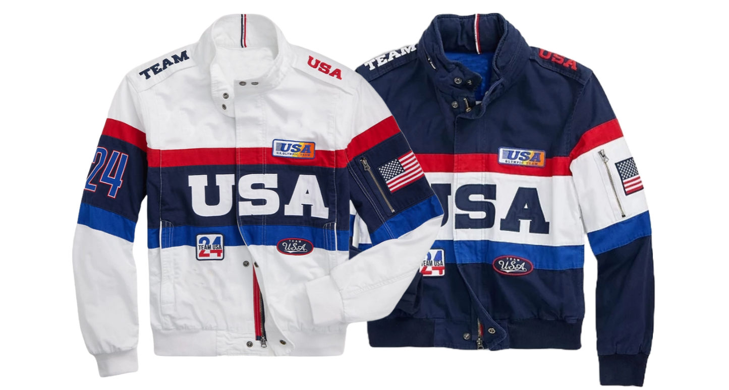 Unisex Cotton Bomber Jacket - Team USA Olympic Uniform | Stylish & Comfortable