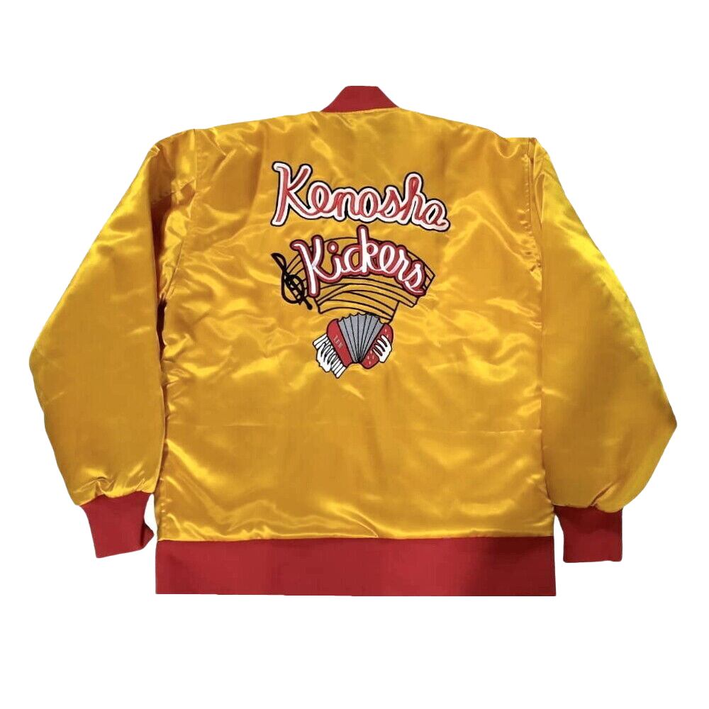 John Candy Kenosha Kickers Jacket Home Alone Gus Polinski Polka King Of Midwest - Button Stitched