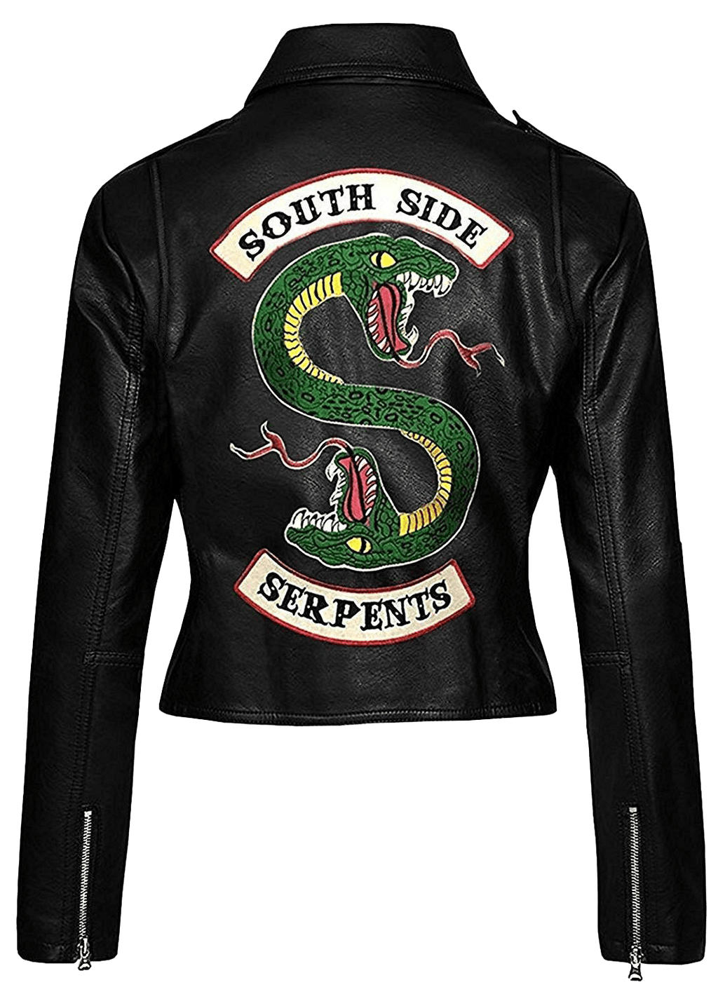 Women's Southside Serpents Comic Movie Leather Jacket | Rivedale Web Series Leather Jacket - Button Stitched