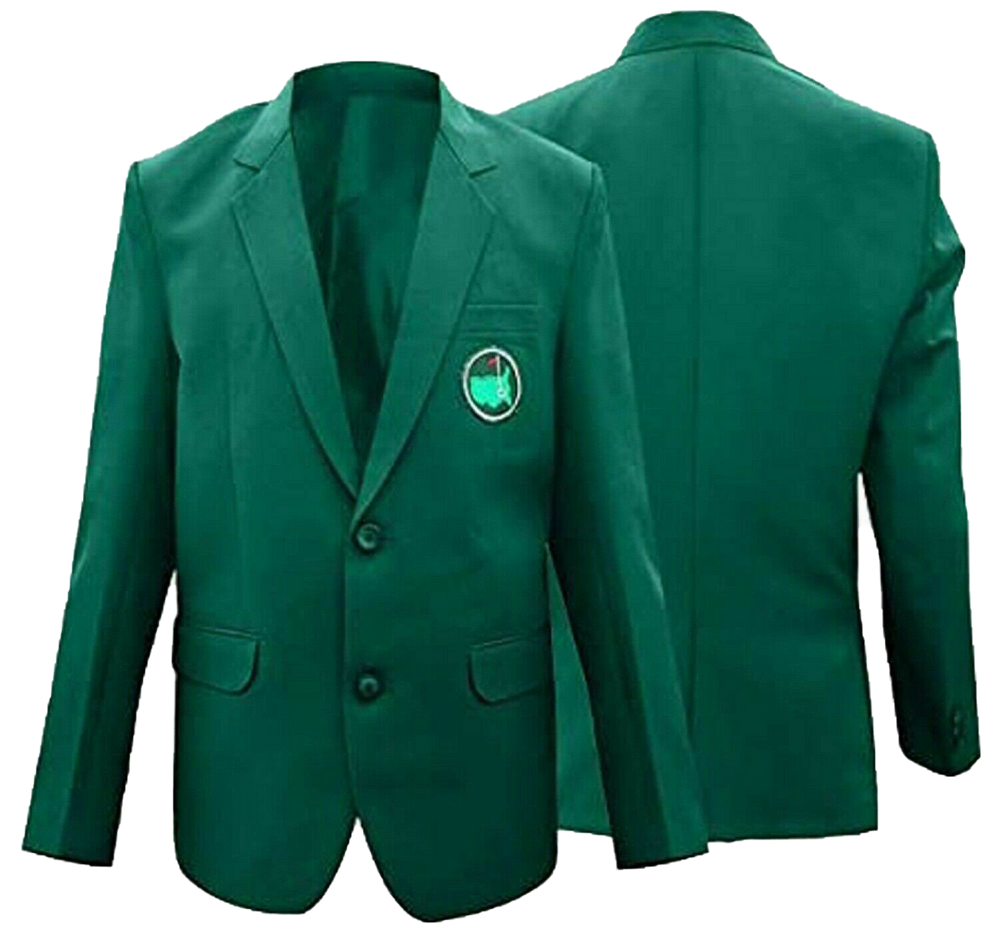 Mens Master Golf Tournament Green Blazer Coat Jacket | Mens Master Golf Tounament Green Blazer Coat - Button Stitched