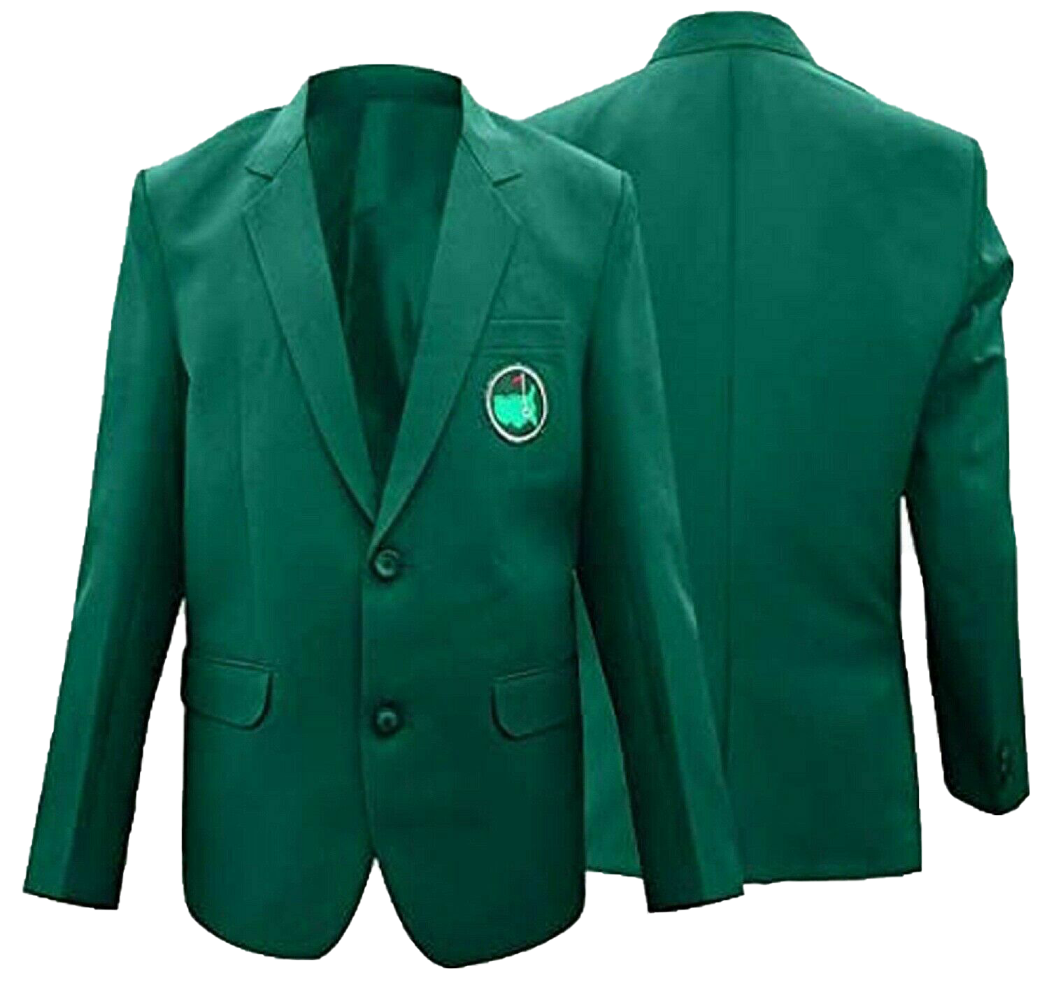 Mens Master Golf Tournament Green Blazer Coat Jacket | Mens Master Golf Tounament Green Blazer Coat - Button Stitched