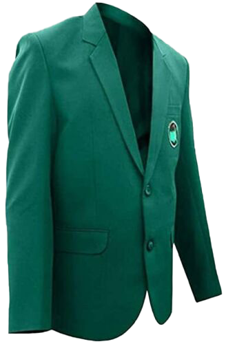 Mens Master Golf Tournament Green Blazer Coat Jacket | Mens Master Golf Tounament Green Blazer Coat - Button Stitched