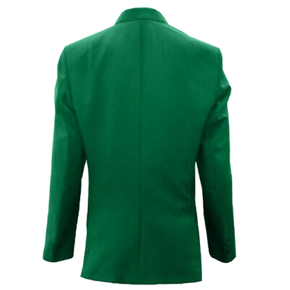 Mens Master Golf Tournament Green Blazer Coat Jacket | Mens Master Golf Tounament Green Blazer Coat - Button Stitched