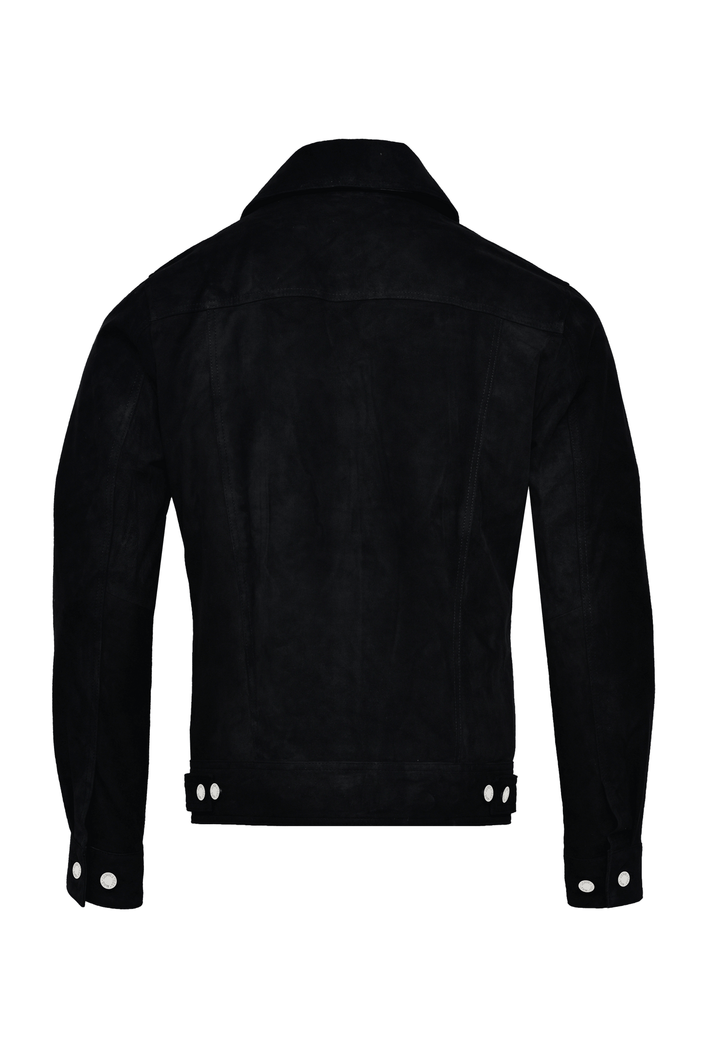 MEN'S YELLOWSTONE COWBOY STYLE BLACK SUEDE LEATHER JACKET