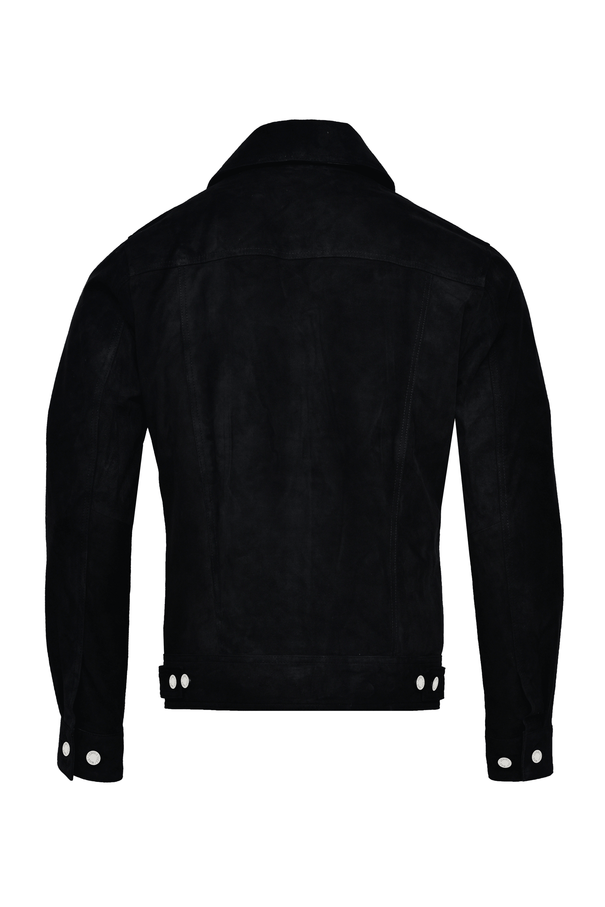 MEN'S YELLOWSTONE COWBOY STYLE BLACK SUEDE LEATHER JACKET